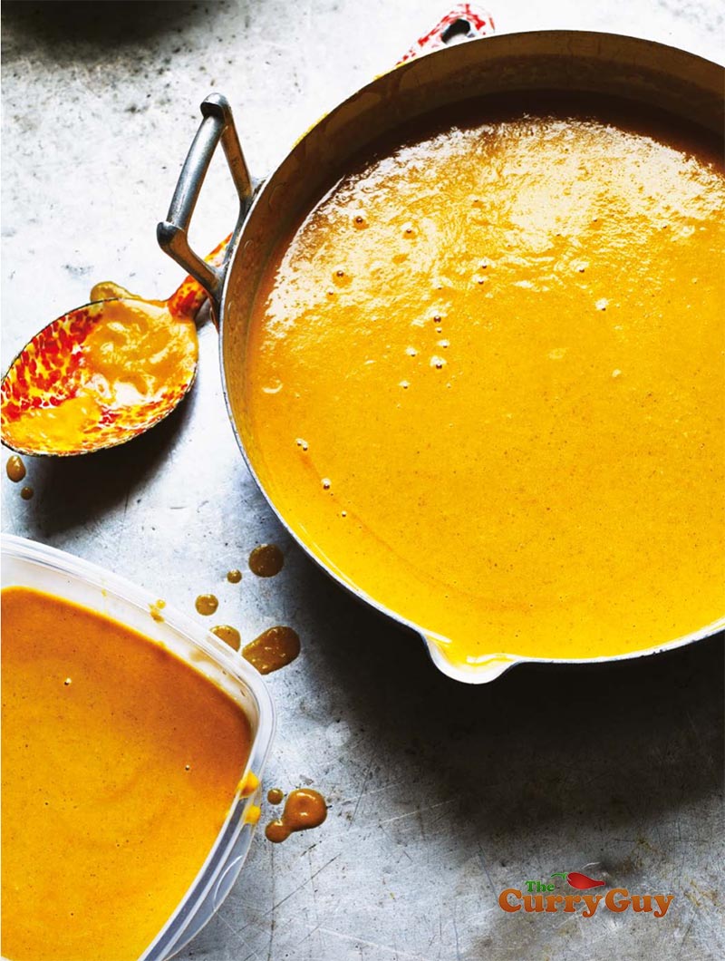 Base gravy for curry house curries