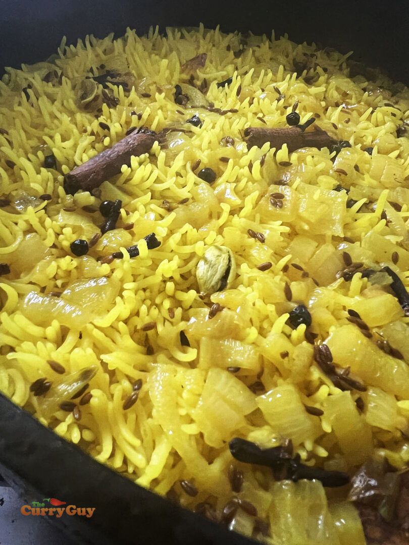 Pilau Rice | Homemade Pilau Rice Recipe | THE CURRY GUY