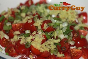 Turmeric tomatoes