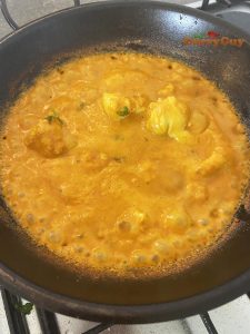 monkfish curry restaurant style