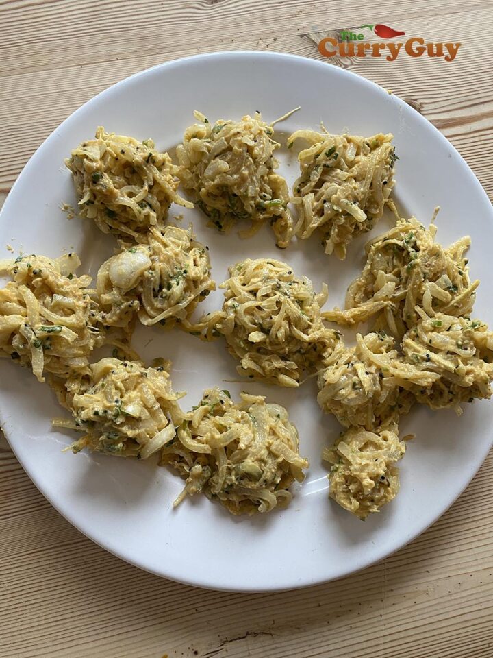 Restaurant Style Onion Bhaji Recipe | The Curry Guy