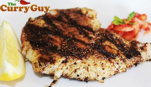 barbecued cod