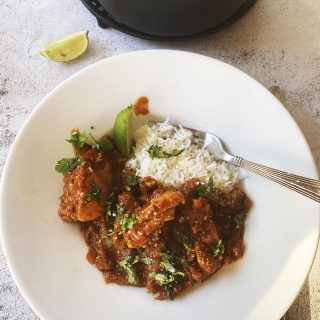 Simple chicken curry