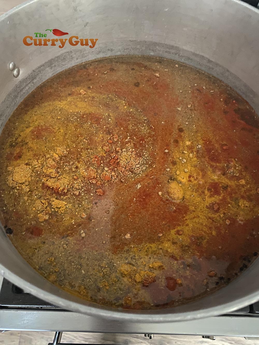 Bringing seasoned water to a boil