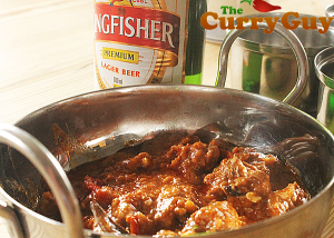 Oxtail Curry With Kingfisher Beer