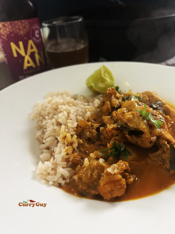 Sri Lankan chicken curry