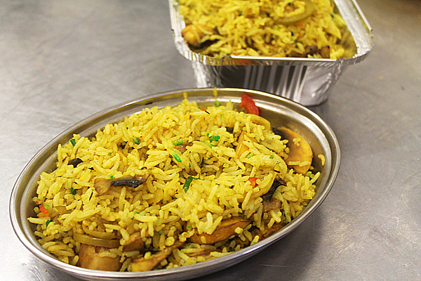 BIR - British Indian restaurant style mushroom rice