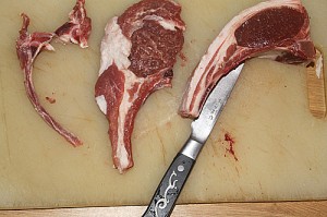 French cut lamb chops