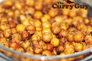 Baked Chickpea Snack