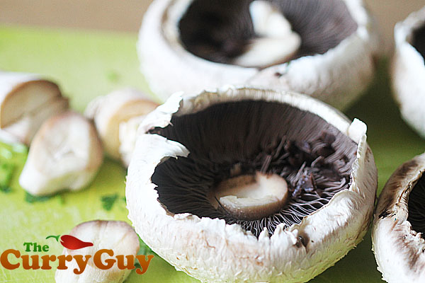 Tandoori mushrooms