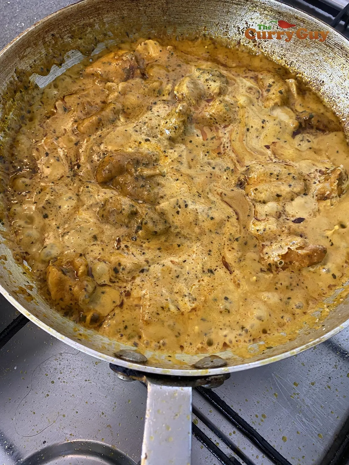 Chicken chasni curry without food colouring
