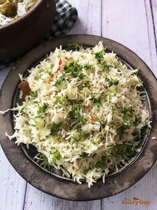 Jeera rice - authentic cumin rice