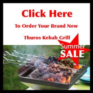 Thuros kebab grill for sale