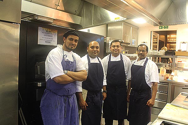Chef Mitra Palash and Team