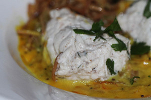 Indian restaurant style fish sauce