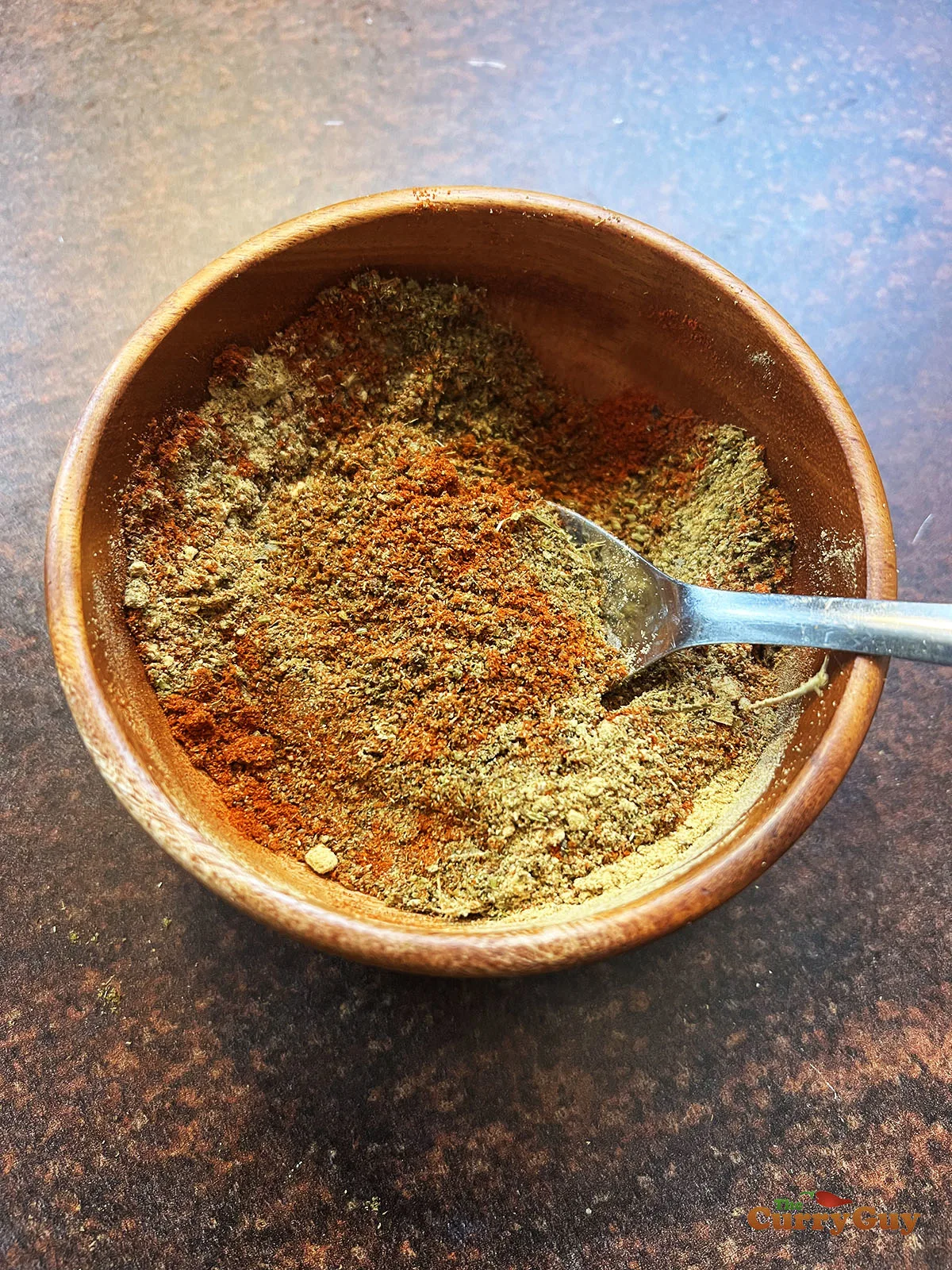 ground spices for the curry