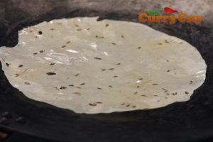 Making masala papads
