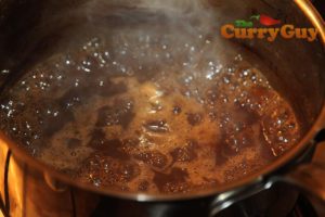 Making Tamarind Sauce