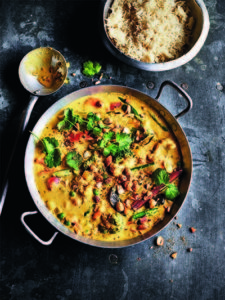 Creamy vegetable Korma from The Curry Guy Veggie