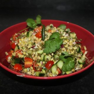 Sprouted moong Salad