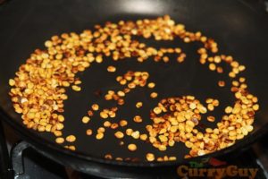 Making Keralan Roasted Tomato Chutney