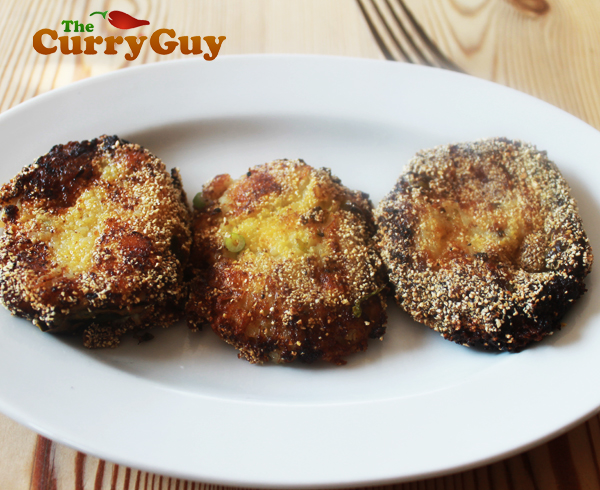 Aloo Kebabs - Potato Cakes With A Difference!