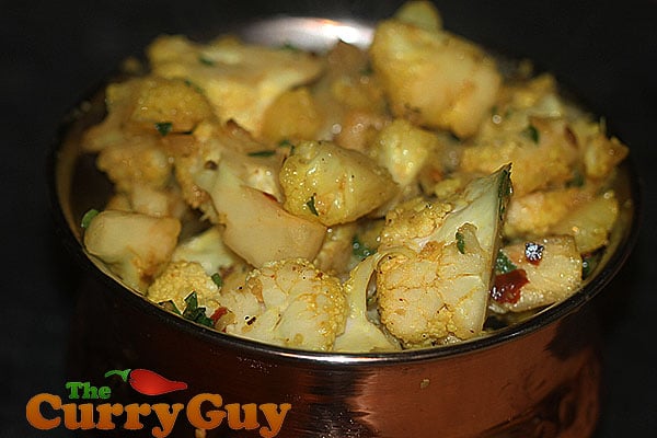 Pan Fried Spicy Cauliflower