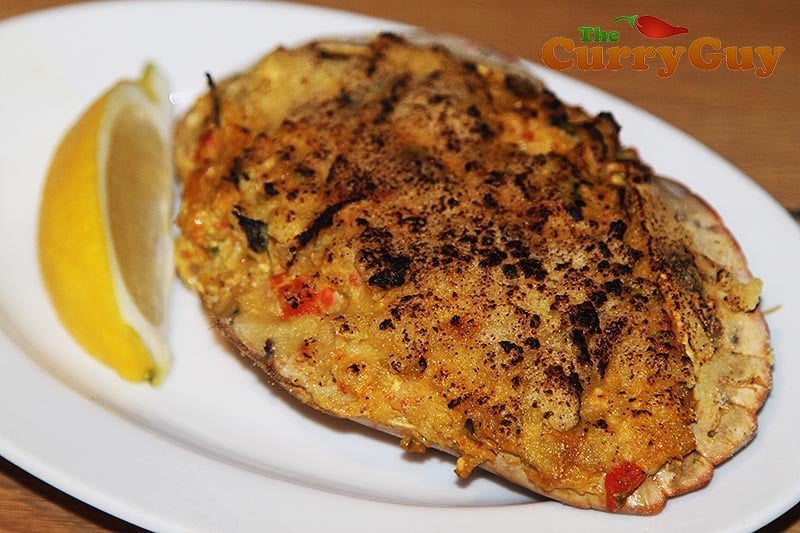 Goan Masala Stuffed Crabs