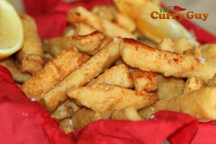 Spicy Chickpea Fries