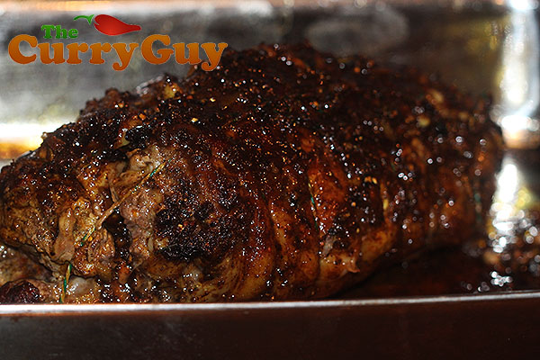 Spiced Rolled Leg of Lamb