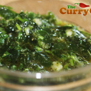 Curry Leaf Vinaigrette Dressing