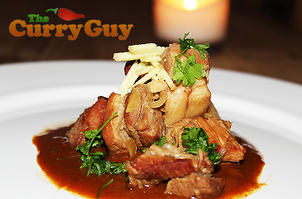 Slow Cooked Belly Pork In A Traditional Goan Vindaloo Sauce
