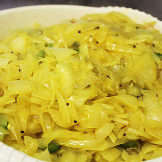 British Indian Restaurant (BIR) Style Cooked Onion