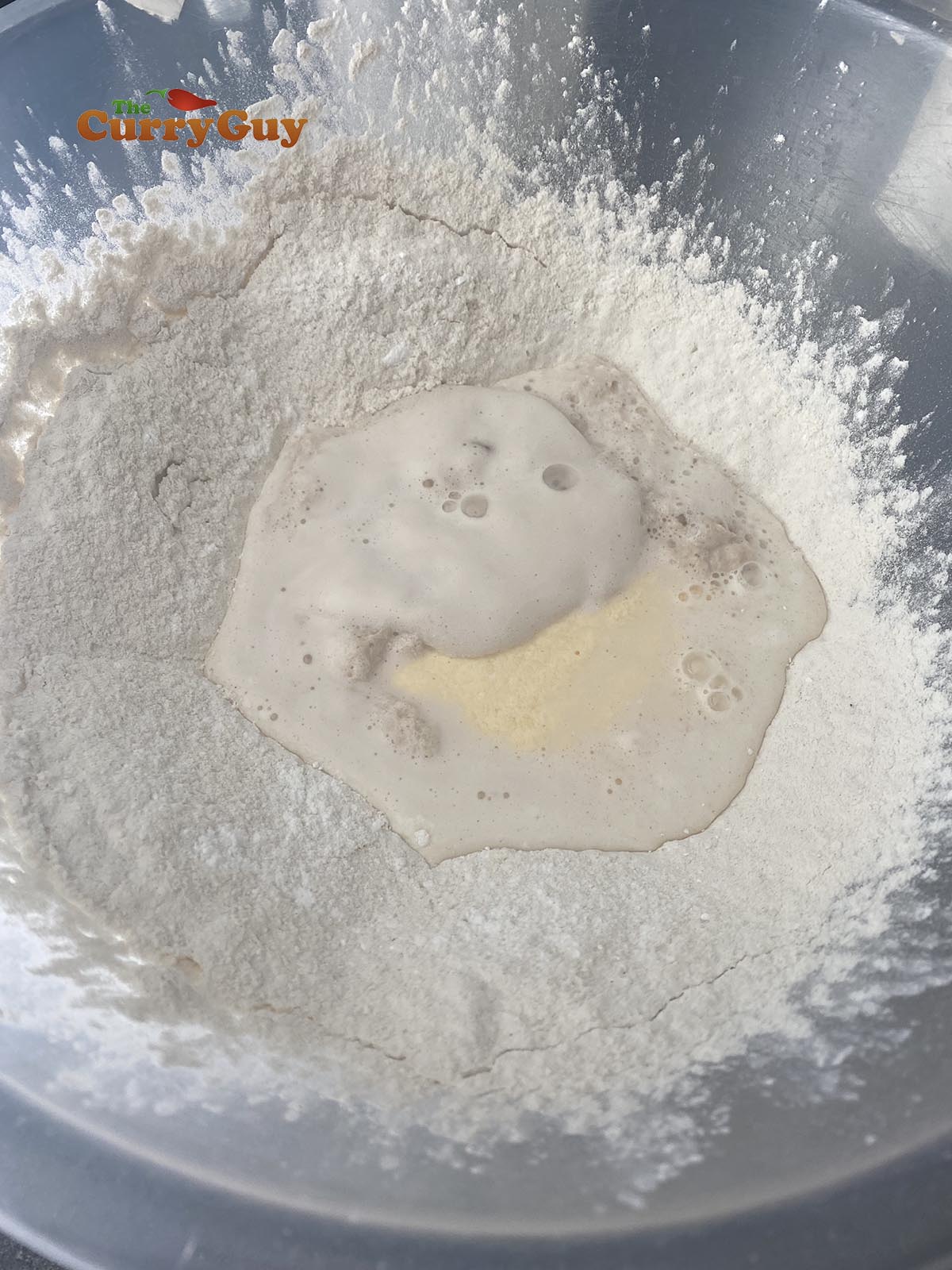 Making dough from scratch
