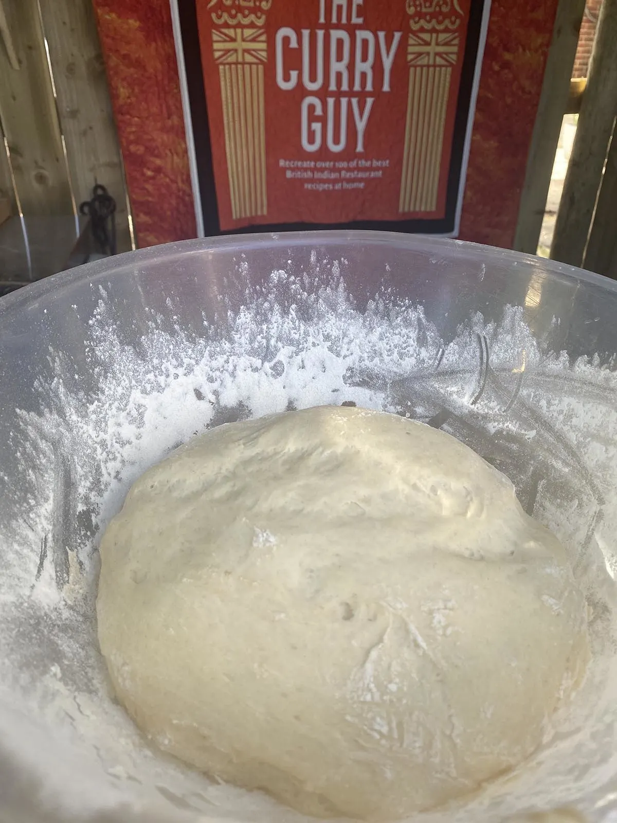 naan dough rising