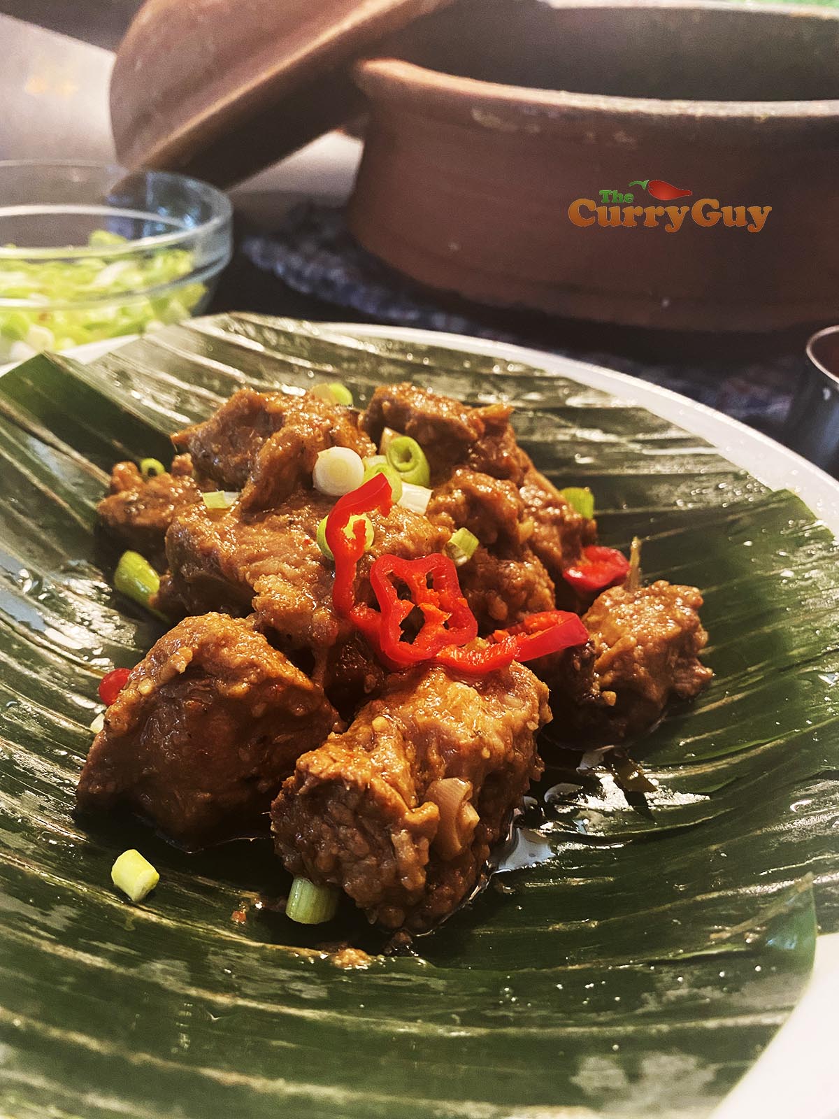 Beef rendang curry