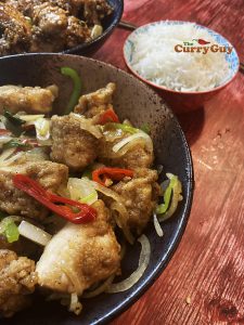 Chinese salt and pepper chicken