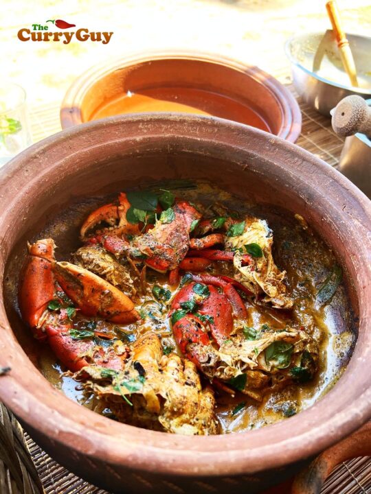 Sri Lankan crab curry