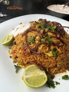 Pakistani chickpea curry