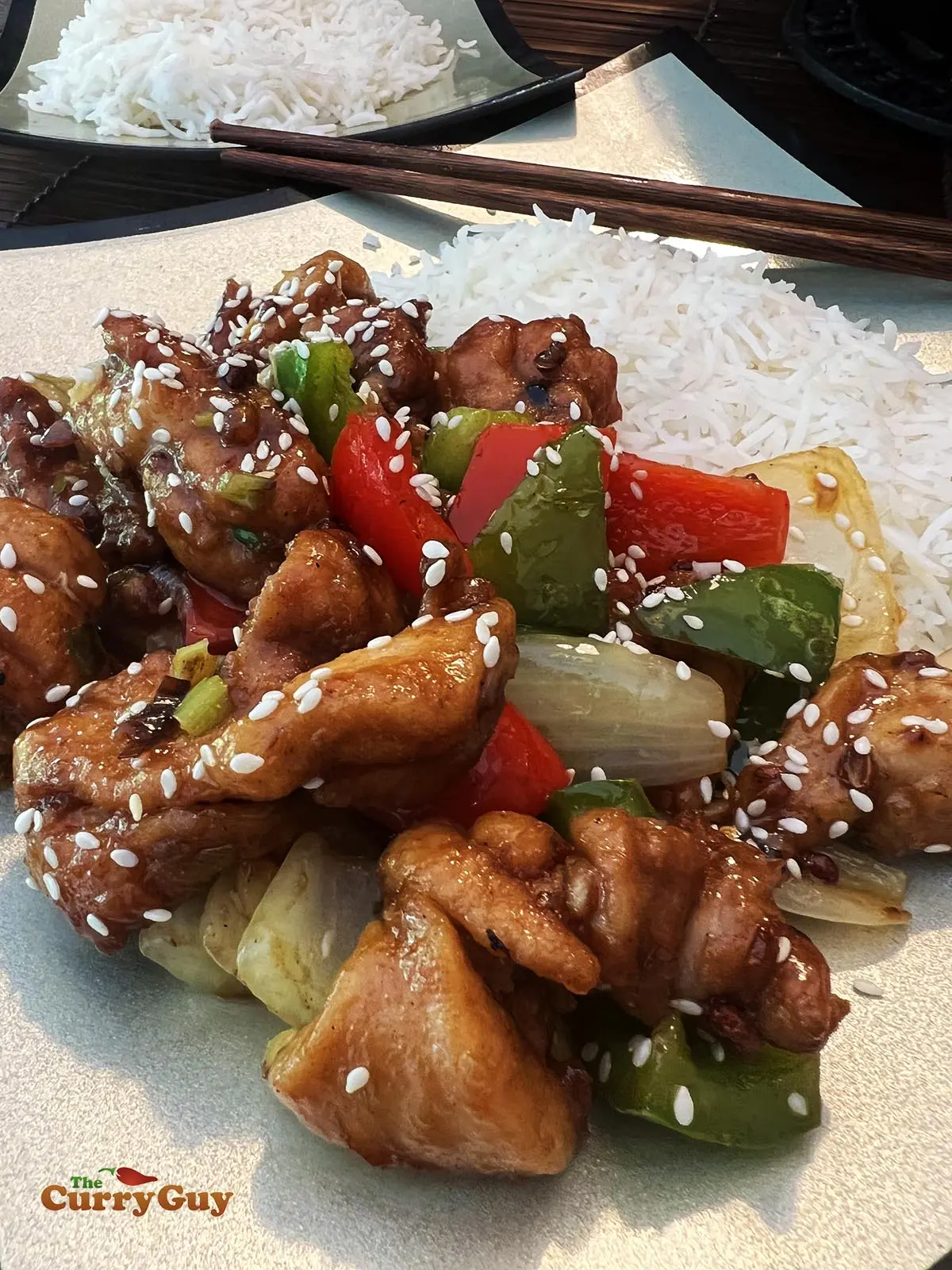 Homemade Szechuan chicken