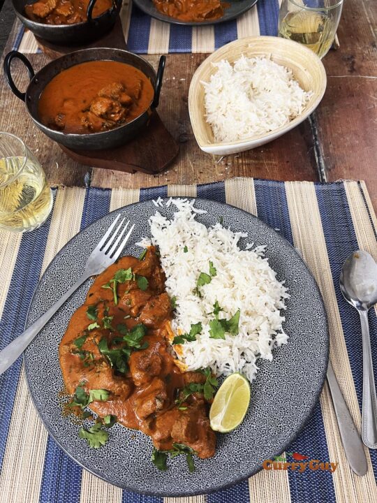 Beef Madras from scratch