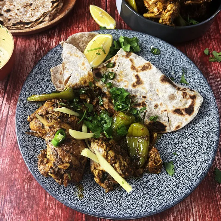 Balochi chicken karahi