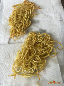 Fried noodle nests