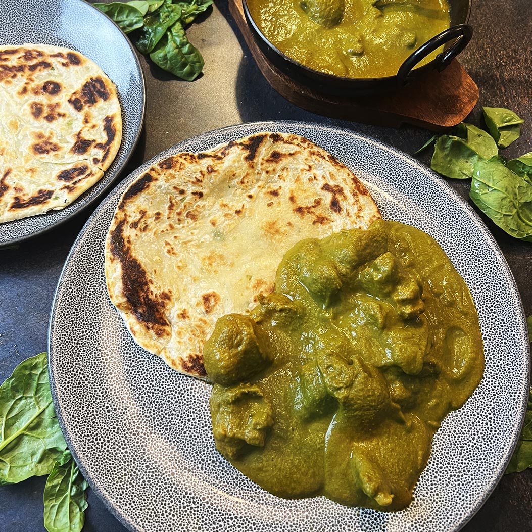One pan lamb saag from scratch