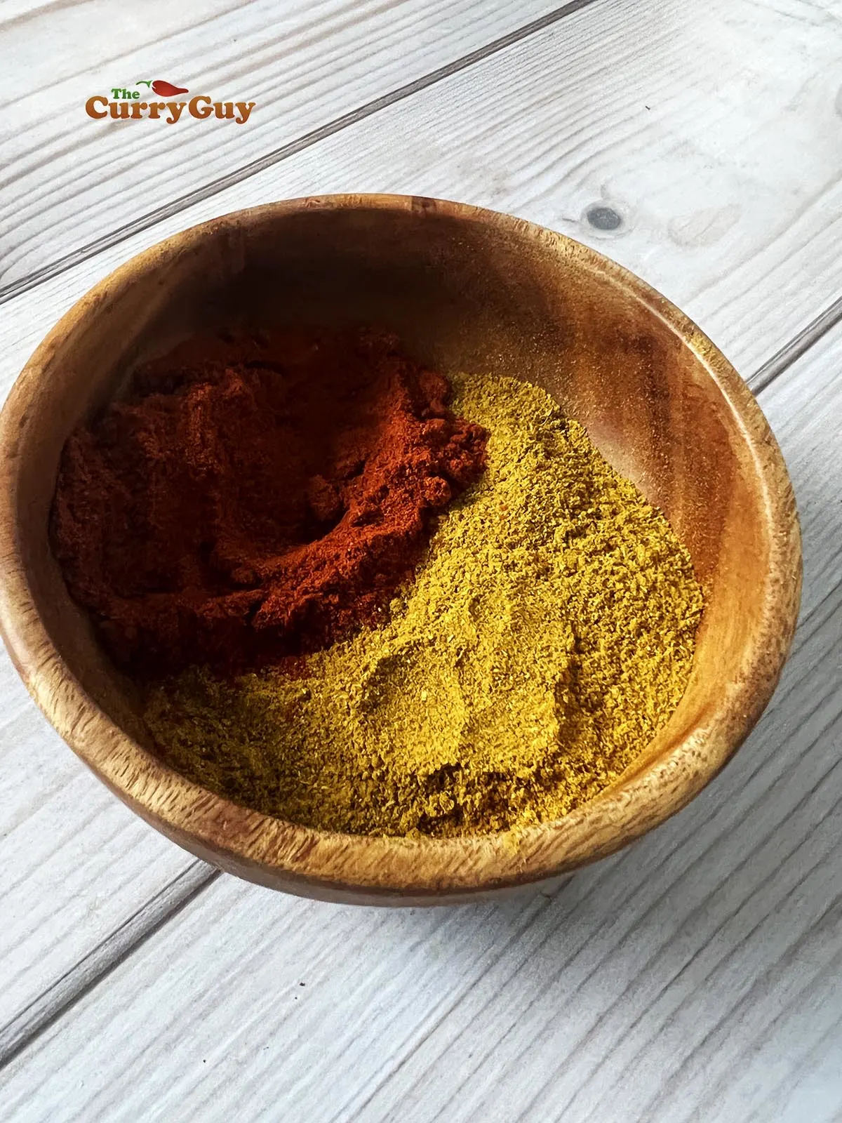 Curry powder and chili powder