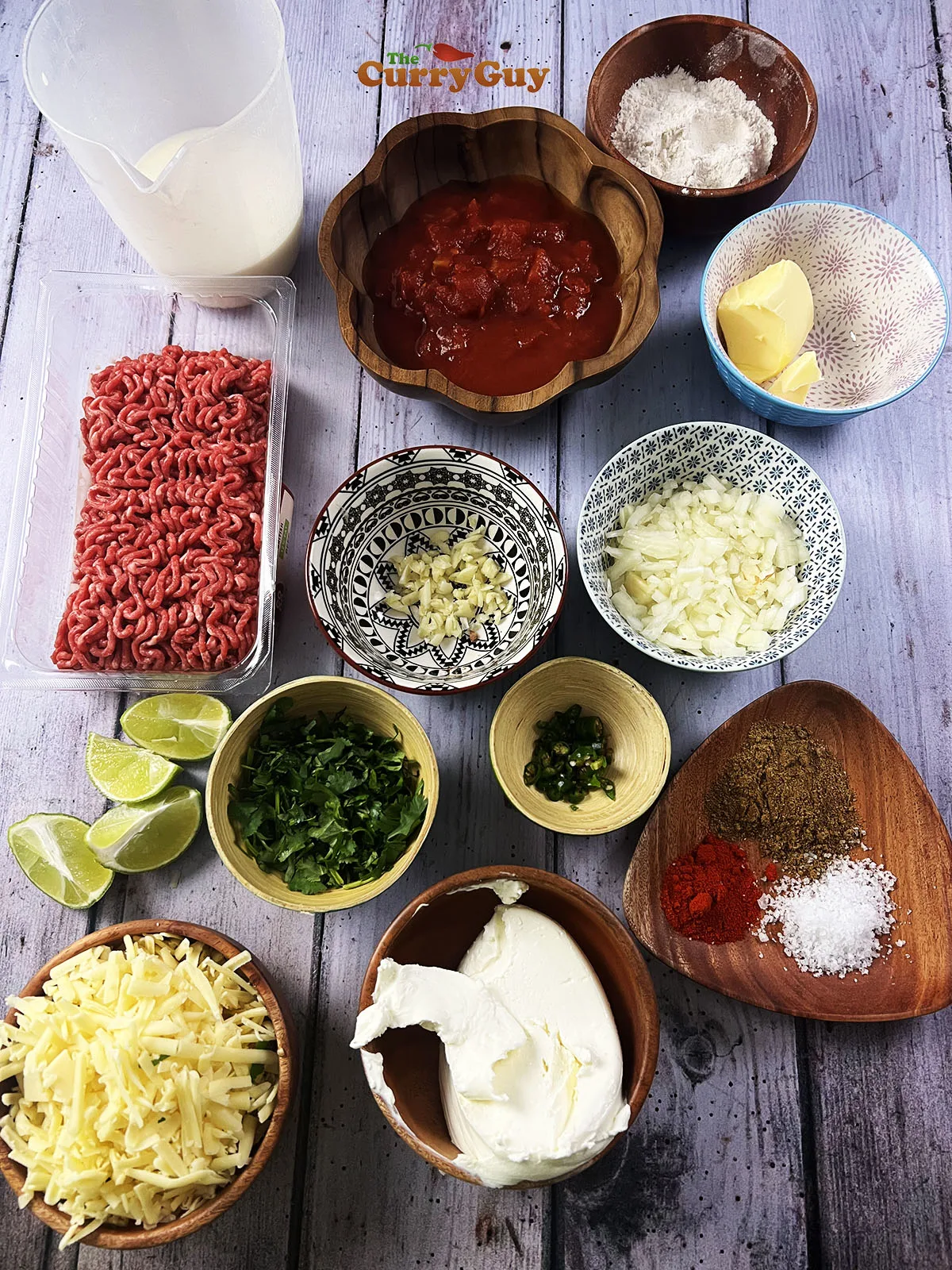 Ingredient for beef queso dip