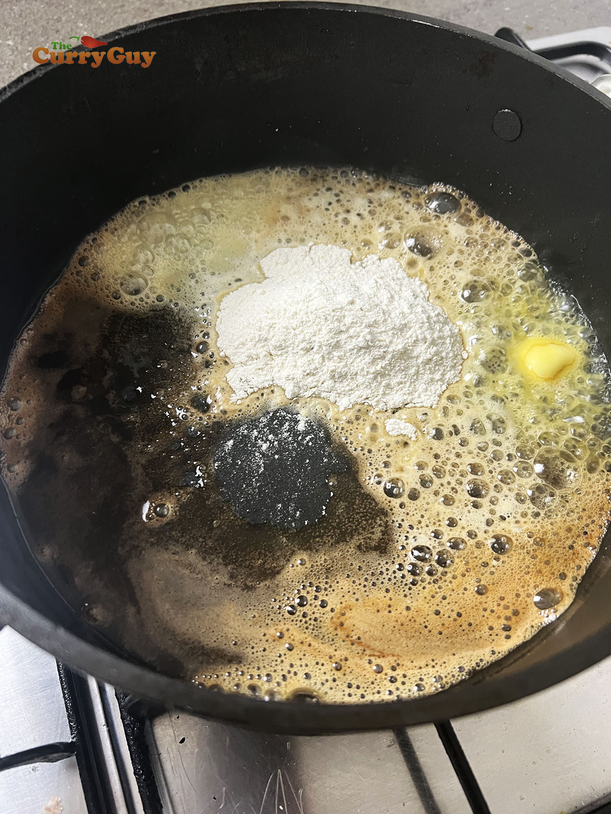 Making the roux