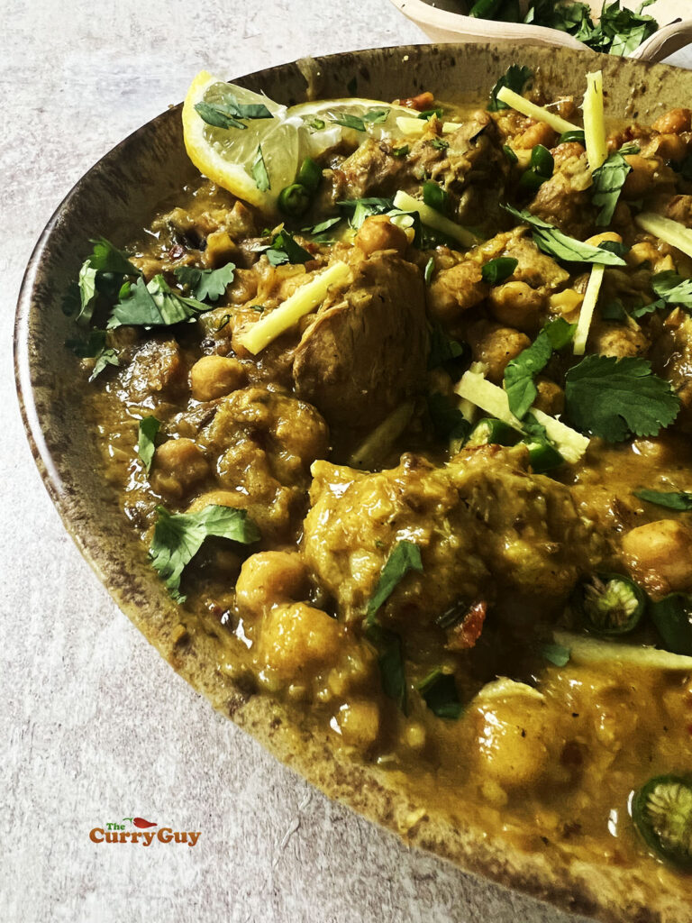 Chicken and Chickpea Curry Karahi The Curry Guy