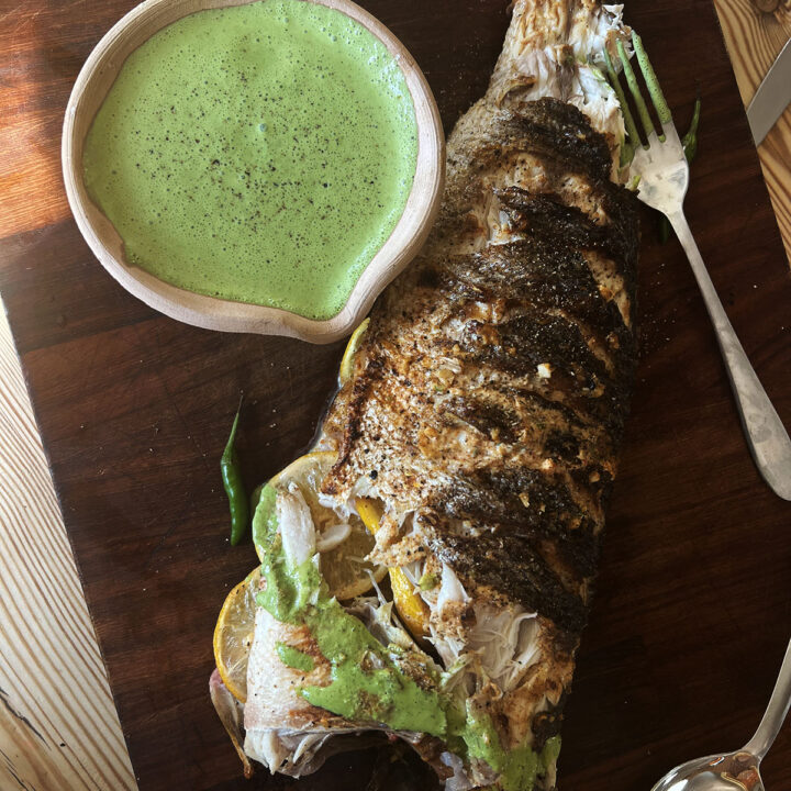 Tandoori Fish on the BBQ-image