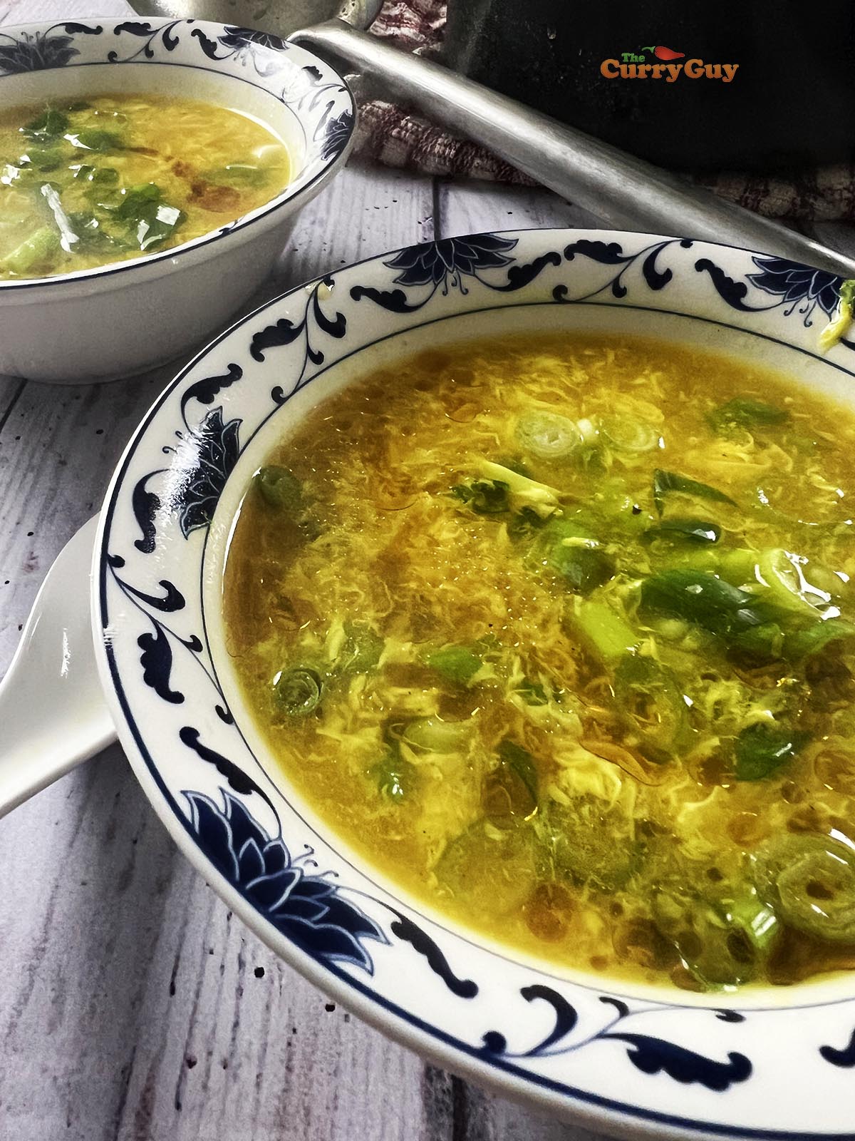 Chinese egg drop soup.